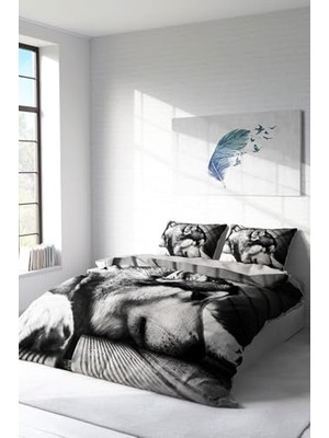 Kazan Hobi King Size Wolfie 3D Çift Kişilik Nevresim Takımı 220X240 Cm, MONOHOME48587