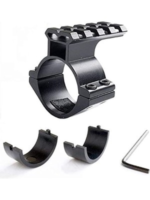 TeknoKapsül 25.4/30 Mm,reddot,fener, Taktik Işık Montajı, Yedek Lazerler Için Üst Ray