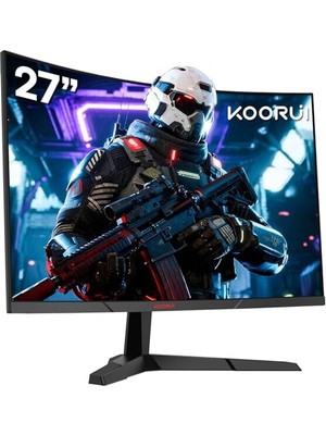 Kazan Hobi 27 Inç Qhd (2560 x 1440) 180 Hz 1 Ms Adaptive-Sync Oyun Monitörü, HDMI ve Dp Kablosu, Vesa Uyumlu