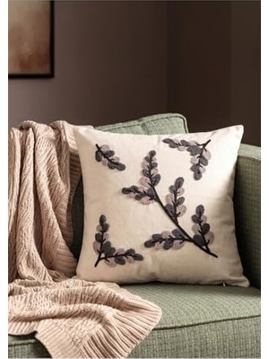 Kazan Hobi Kılıf, Iki Renkpamuklu Comfort Kırlent 42X42