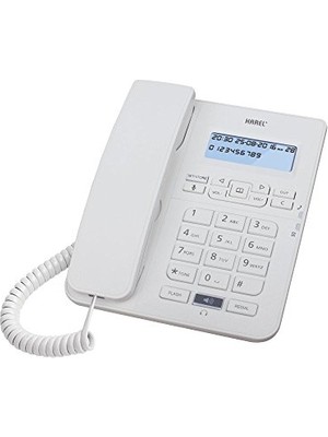 Kazan Hobi TM145 Krem Kablolu Telefon, Beyaz