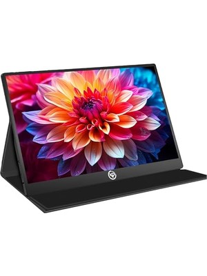 Kazan Hobi Npm6 15.6" IPS Fhd 5ms 60Hz Type-C Telefon ve Oyun Konsolu Uyumlu Metal Kasa Taşınabilir Monitör