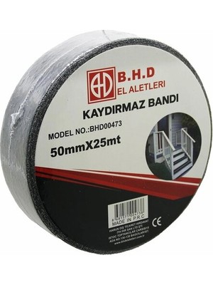 Ecoport Kaydırmaz Siyah Bant 50 mm x 25 mt