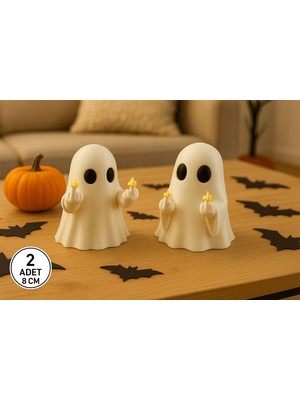 Nebron Hayalet Figür & Ghost Figür & Şaka, Hediyelik & 2 Adet 8 cm
