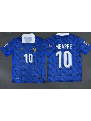 Mbappe Fransa Milli Takım Yeni Sezon Forması Polo Yaka