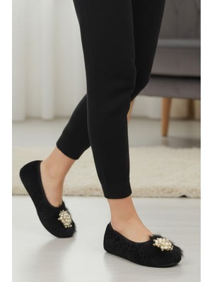 Ceyda Shoes Süslü Taşlı,kadife Ev Tavaf Hac, Umre, Hediye, Günlük Çeyiz, Babet, Panduf, Patik, Gösteri Pisi