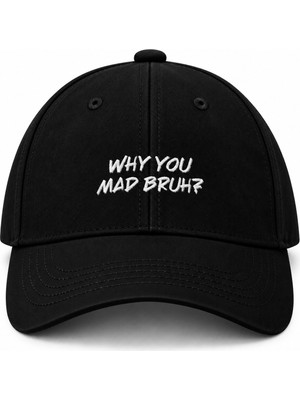 BarsDepo Why You Mad Bruh? | 3racha | Stray Kids Nakış Işleme Şapka Cap (Kalemlık Hedıyelı)