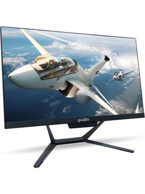 Quadro Stark H224D5 26851, İ5-12450H, 23,8" Fhd Ekran, 8gb Ddr5 Ram, 512GB Ssd, Paylaşımlı Vga, Free Dos All In One Pc