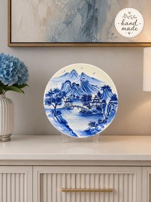 Feray Home Ev Dekorasyonu - El Yapımı 30 cm Dekoratif Tabak