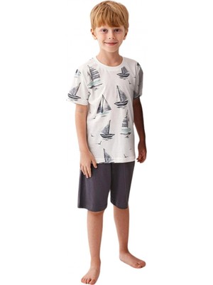 Pileli Store Pilelistore Baba-Oğul Seti Erkek Çocuk Ikili Pijama Takım