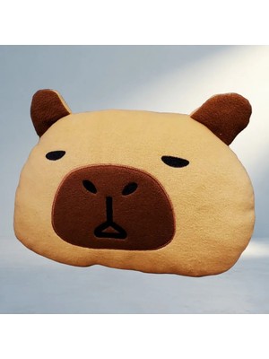 Şık Capybara Yastık Peluş Dekoratif Tasarım
