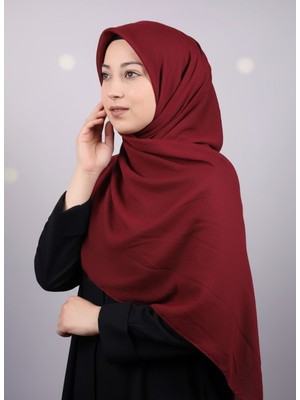 Bonjela Düz Renk Kraş Bambu Eşarp - Desen-01 - Renk-03