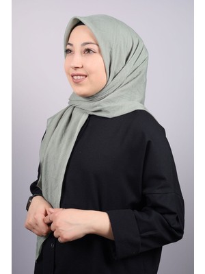 Bonjela Düz Renk Kraş Bambu Eşarp - Desen-01 - Renk-03