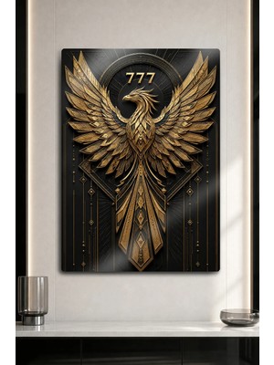 Dekorhane Metal Baskı - Anka 777 Metal Tablo Duvar Dekoru