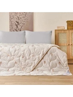 Matmel Soft Tek Kişilik Yün Yorgan - Beyaz - 155X215 cm