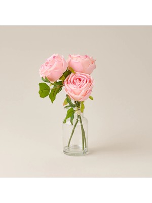 Matmel Deco Vazolu Gül - Pembe - 29 cm