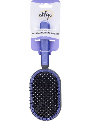 3 Adet Eklips Hava Basınçlı Saç Fırçası Mor