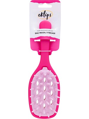 5 Adet Eklips Saç Masaj Fırçası