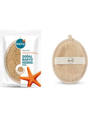 Balmy Kabak Oval Banyo Kesesi