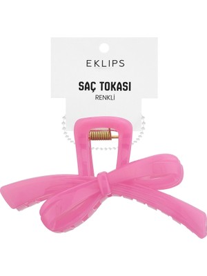 4 Adet Eklips Kurdele Mandal Toka Pembe