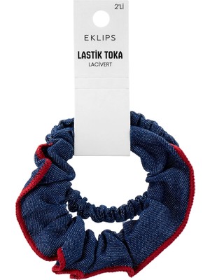 2 Adet Eklips Lastik Toka Lacivert