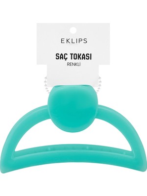 2 Adet Eklips Mandal Toka Mint Yeşili