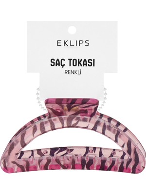 Eklips Zebra Oval Mandal Toka Pembe