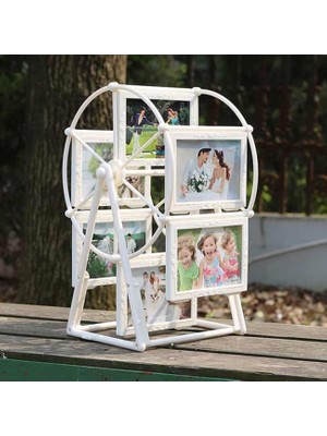 Keyfim Shop Kişiye Özel 12 Fotoğraflı Dönme Dolap Değirmen Çerçeve