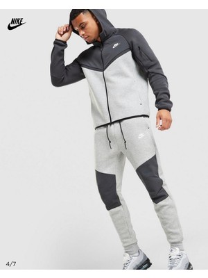 Nike Tech Fleece Gri Jogger Erkek Eşofman Altı-Sportxstore