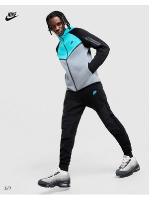 Nike Tech Fleece Siyah Jogger Eşofman Altı-Sportxstore