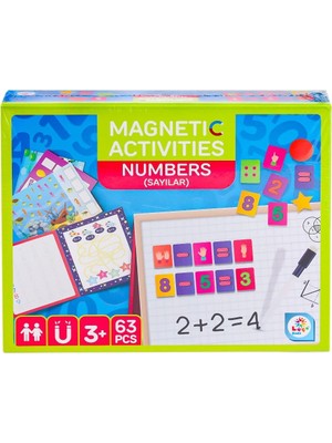 Akıllı Bayi LC7980 Manyetik Aktivite Sayılar -Laçokids
