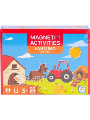 Akıllı Bayi LC7984 Manyetik Aktivite Çiftlik -Laçokids