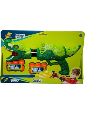 Akıllı Bayi 3620 Surat-Zap-Silah Top Atan Dinozor 12 Toplu 2 Renk - Sunman