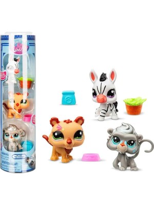 00597 - Littlest Pet Shop 3 Lü Figür Set - 1 Adet