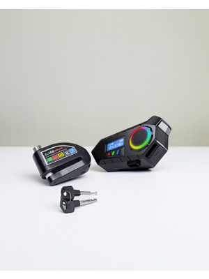 Alemdar Pazarlama Bluetooth 5.4 Kablosuz Interkom ve Motor Disk Kilidi