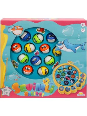 2363 Hareketli ve Sesli Balık Tutma Oyun Seti
