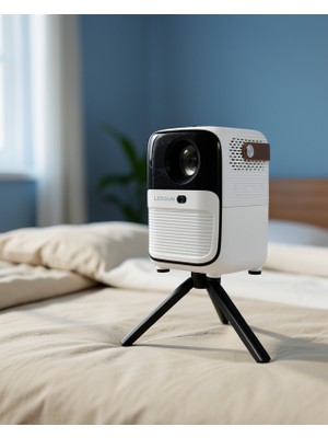 Alemdar Pazarlama Projector Ev Tipi 64 GB 2 GB Rem Hafıza Hd Görüntü Kumandalı
