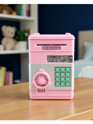 Alemdar Pazarlama SAM53 Number Bank Pembe