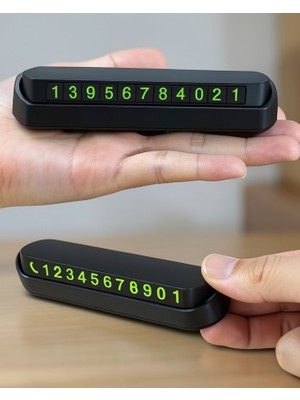 Alemdar Pazarlama Çevirmeli Araç Içi Telefon Numaratörü Gri Alüminyum Kasa