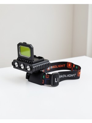 Alemdar Pazarlama HS209 Kafa Lambası, Led, Cob, Xpe, Type-C USB Şarjlı