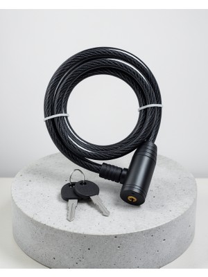 Alemdar Pazarlama 80 cm 12 mm Bisiklet Kilidi
