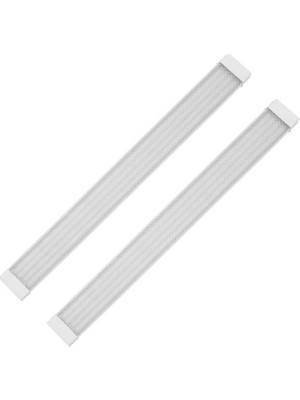 TeknoKapsül Zmr 80W 120 cm Kristal Beyaz LED Bant Armatür 6500K 2’li Paket