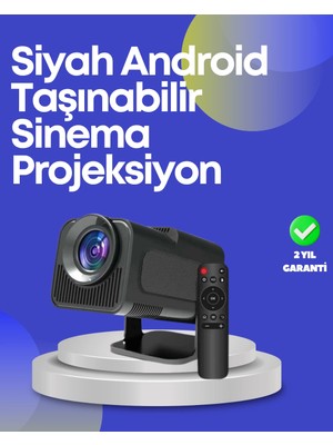Epilons Hdmı, USB ve Kulaklık Girişli Çoklu Bağlantı Seçenekli Projektör