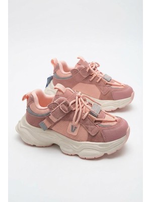 Vicco Ceni Pudra Anatomik Rahat Sneaker Kız Çocuk Ayakkabı 346.F26K.125