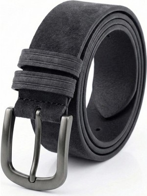 Onz Hakiki Deri Erkek Spor Kemer - Kot ve Jeans Pantolon Uyumlu_4.5 cm