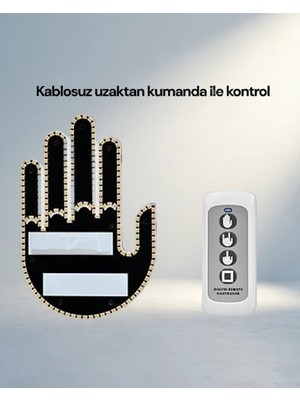 Gees Global Pratik LED Arka Cam Aksesuarı 3 Modlu Yüksek Görünürlük