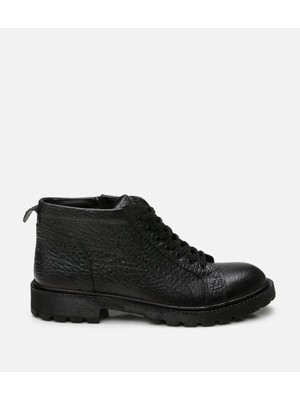 Hotiç 02BOY299000A100 ERKEK Deri Siyah Casual Bot