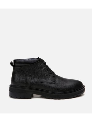 Hotiç 02BOY298970A100 ERKEK Deri Siyah Casual Bot