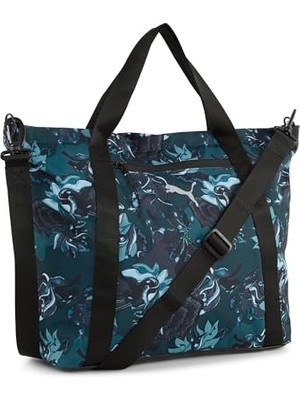 Mey İthalat Kadın Çanta, At Green Terraıns Shopper Green Terrain-Puma Black-Aop Tek Beden