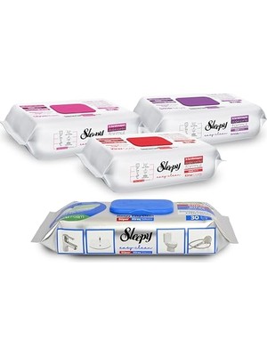 Mey İthalat Easy Clean Çiçek Serisi&süper Kireç Sökücü Yüzey Temizlik HAVLUSU&MENDILI(3X100+30)